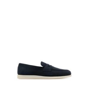 CHURCH S Church's Men's Suede Penny Loafers Men BLUE Moccasins